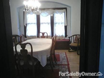 View from Kitchen to Dining Room