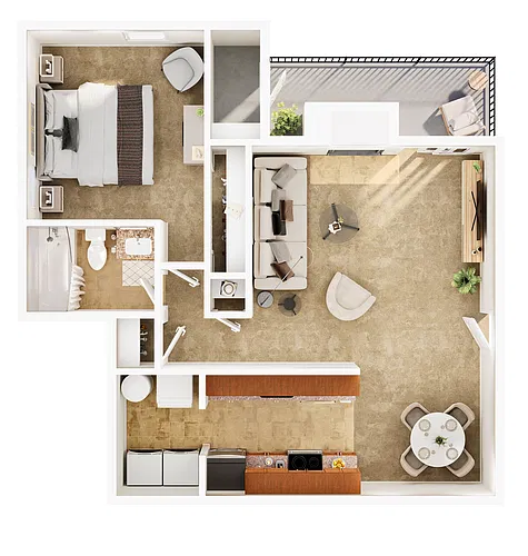 Floor plan The Willow