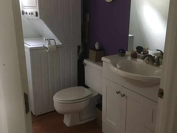 Half bath with laundry  