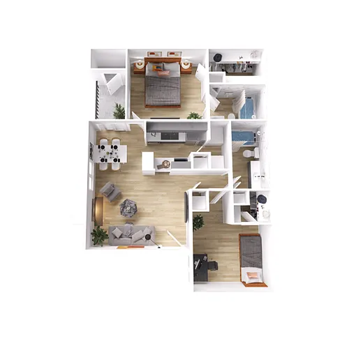 Floor plan B2