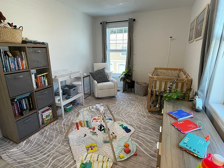 2nd Floor guest bedroom 2 - currently being utilized as a nursery