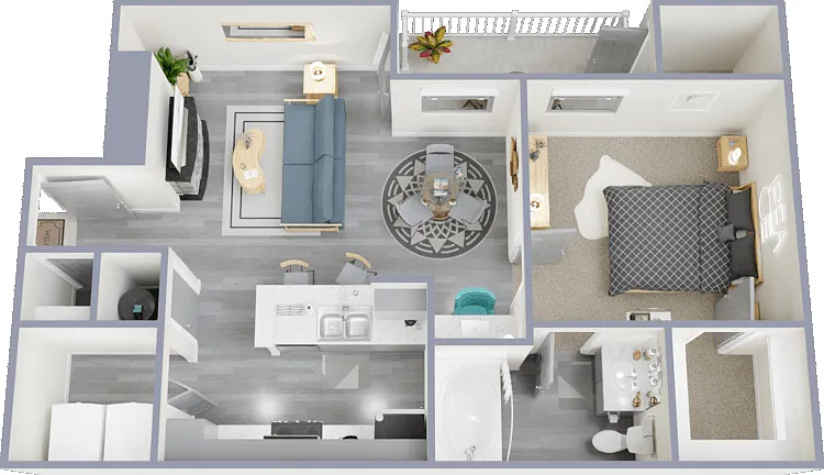 A1 Floorplan Diagram