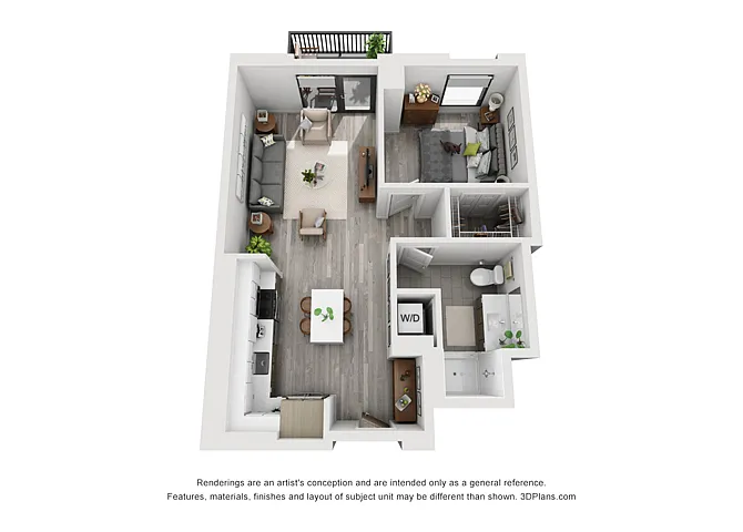 Floor plan 1B
