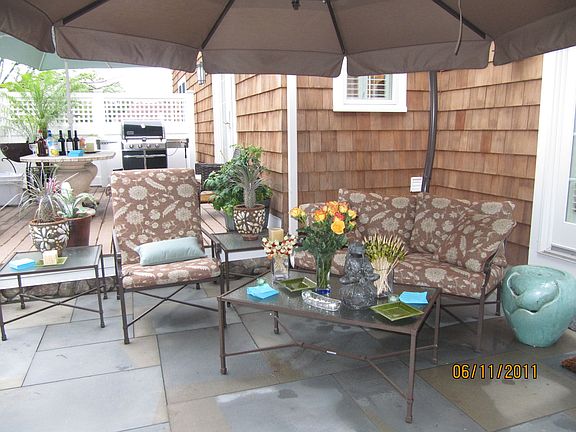 Rear Patio