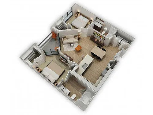 Floor plan Biltmore