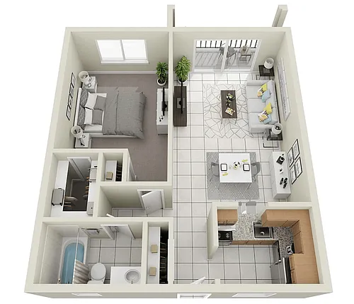 Floor plan Areca