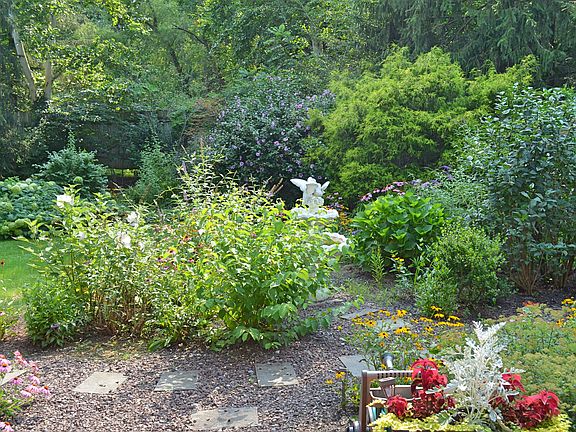 Partial view from deck