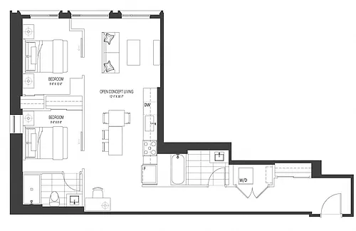 Floor plan 1006