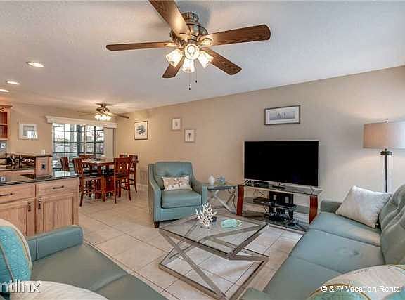 Gather in the lovely living room for movie night!