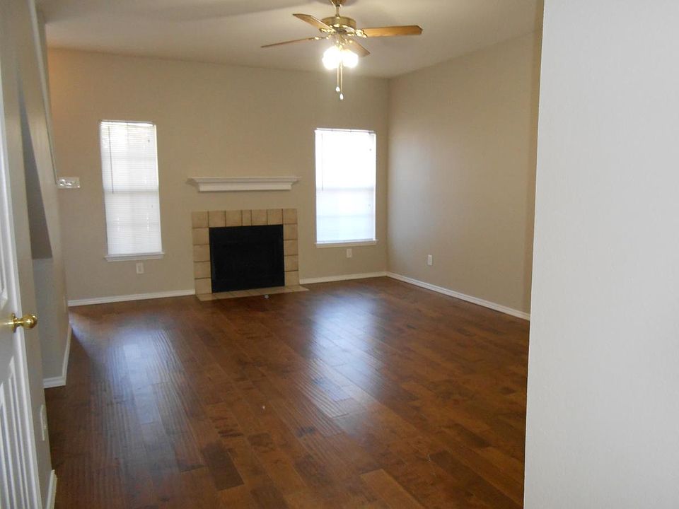 Hardwood Floors downstairs, wood burning fireplace