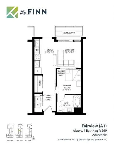 Floor plan Fairview - ACC