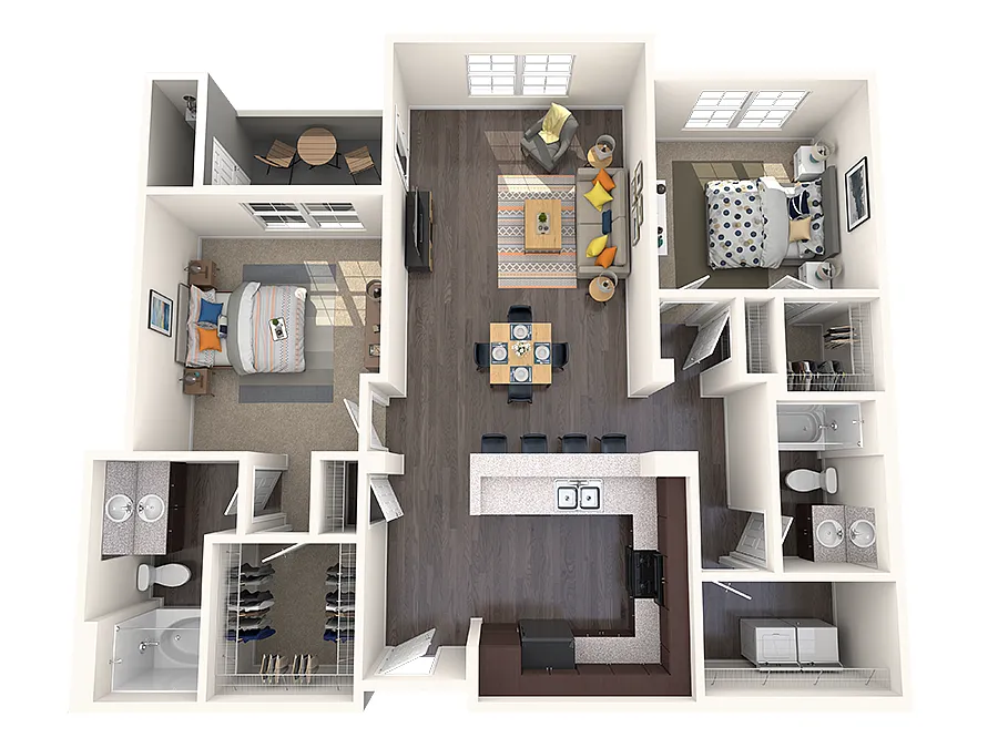 Floor plan Santan