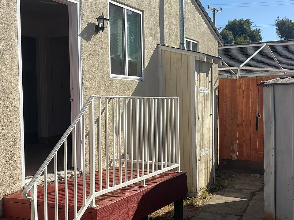Private back yard