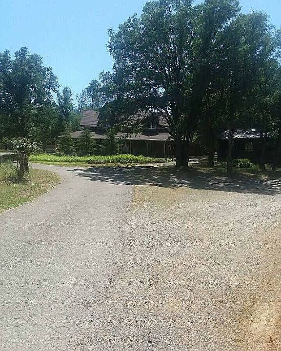 Coming up the driveway