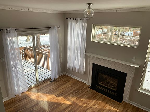 family room open to kitchen