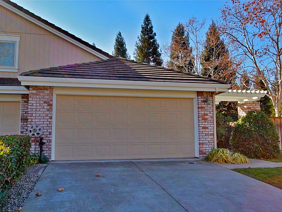 Two-car garage & driveway