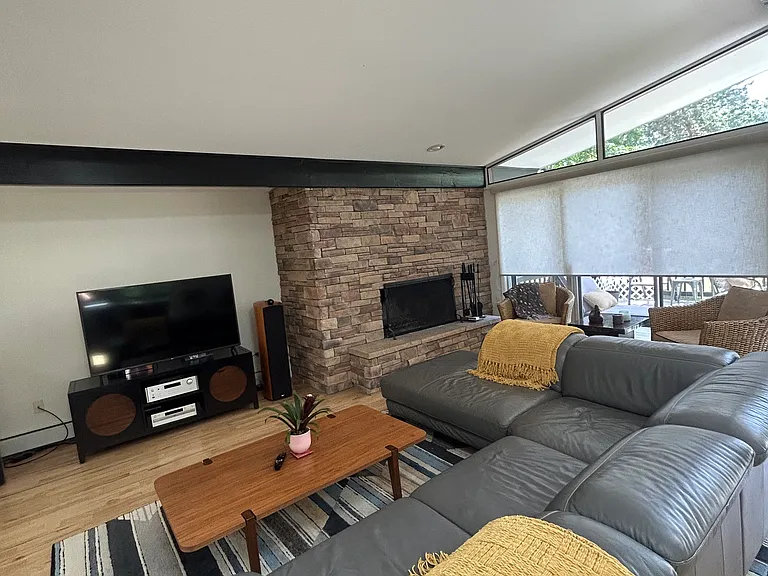 Main Level Open Living, Dining, Kitchen