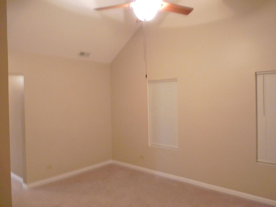 Living Room with Cathedral Ceiling