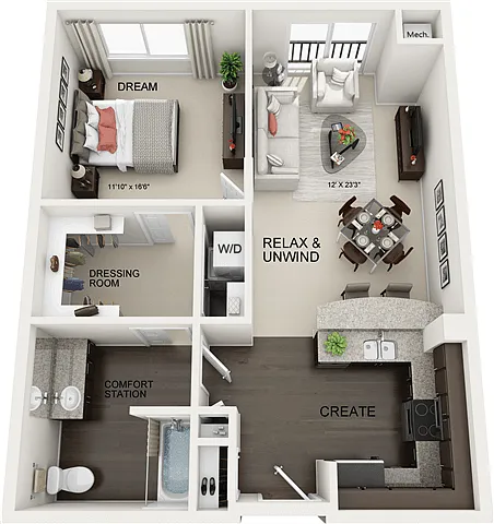 Floor plan Pimlico