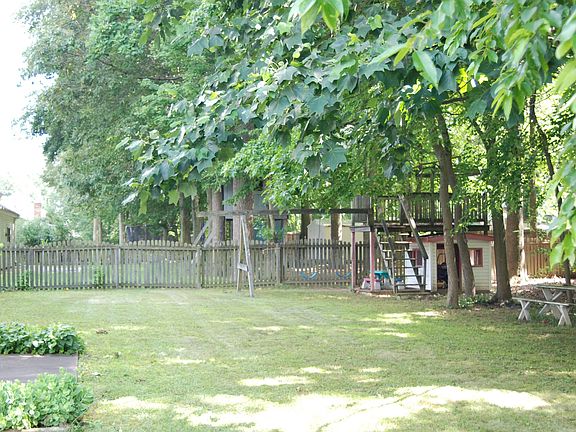 Backyard  swing/house