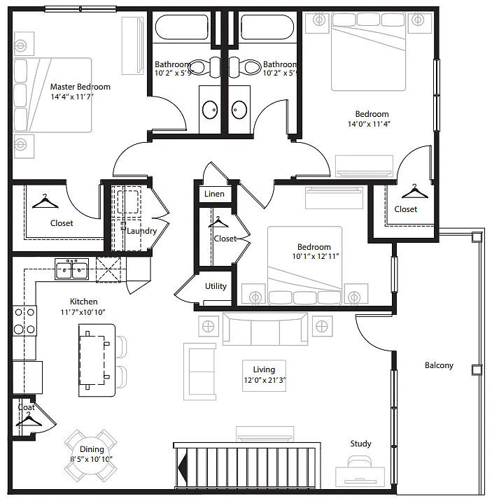 Floor plan Bradford II