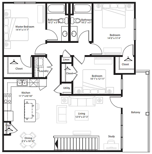 Floor plan Bradford II