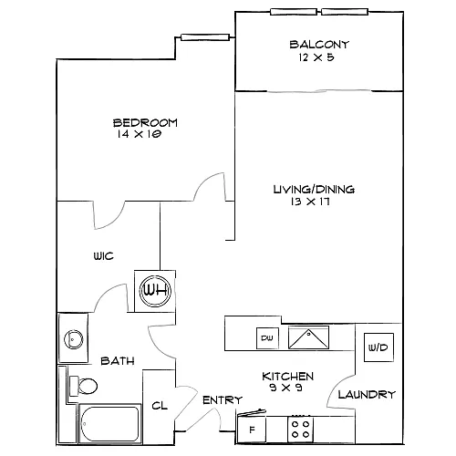 Floor plan Design 1C