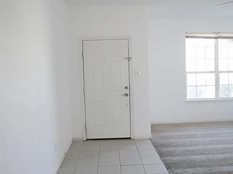 Front entry.