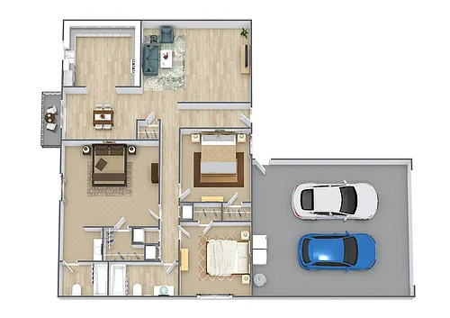 Floor plan Duplex