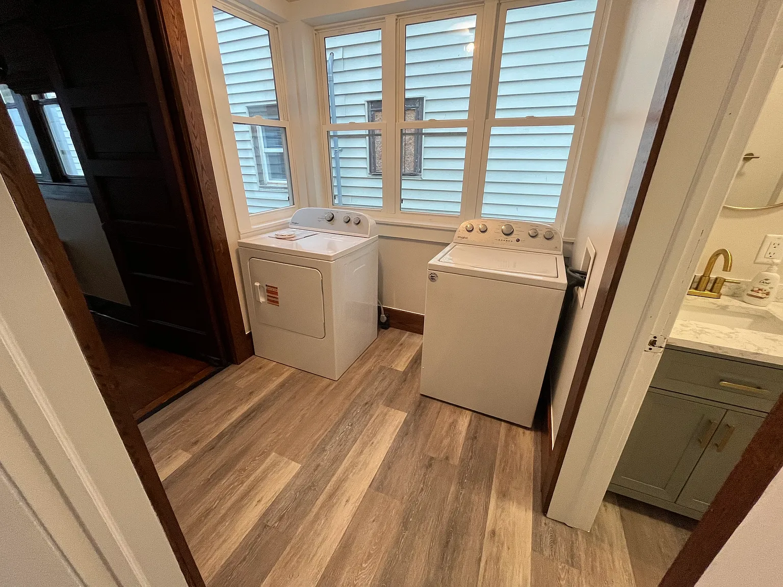 Shared Laundry Room (Rooms A & B)