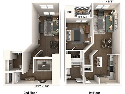 Floor plan AM14L.