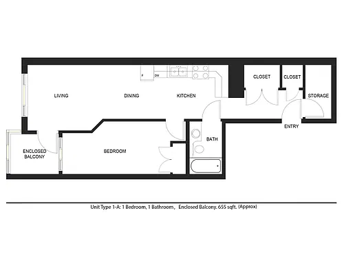 Floor plan 1ba
