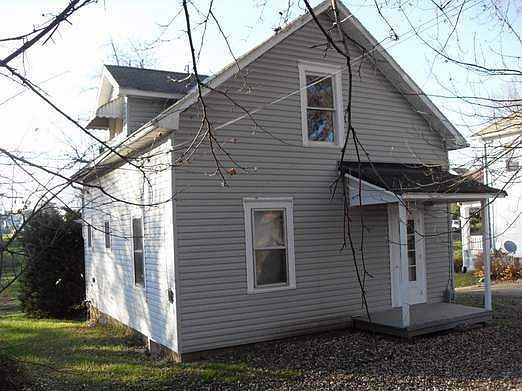 Close up of back Porch