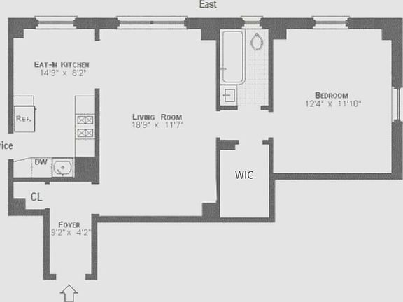 2nd image of 110 W 86th St APT 3C