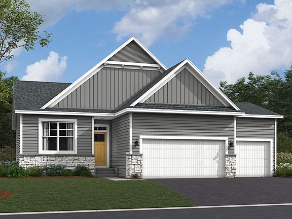 Ivy Elevation C Optional Stone 3-Car