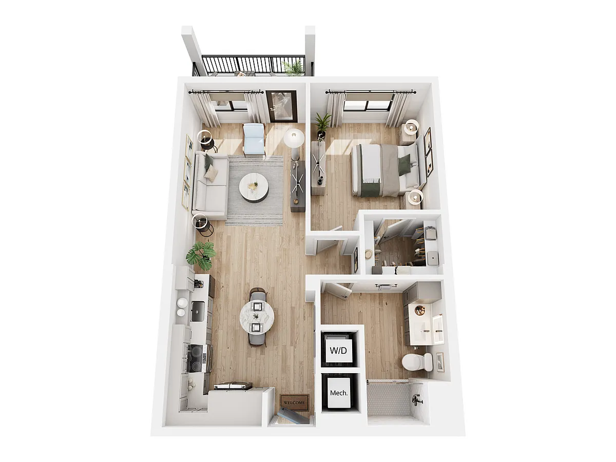 Floor plan B1