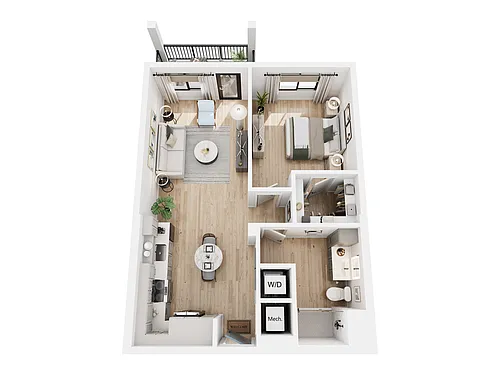 Floor plan B1