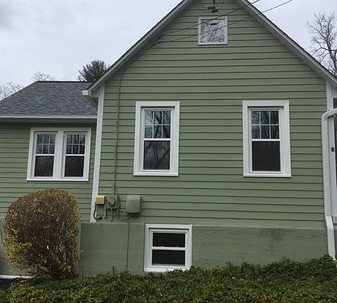 Side view of house