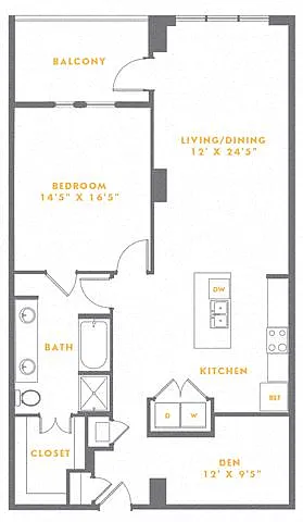 Floor plan The Sydney
