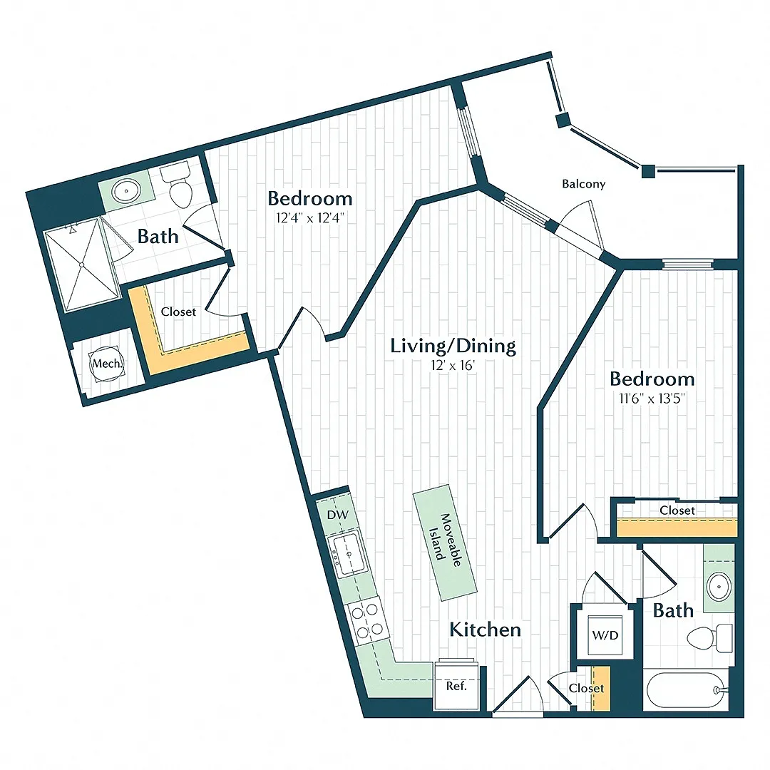 Floor plan C6