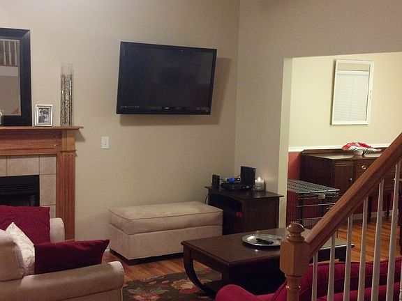 Just painted living area