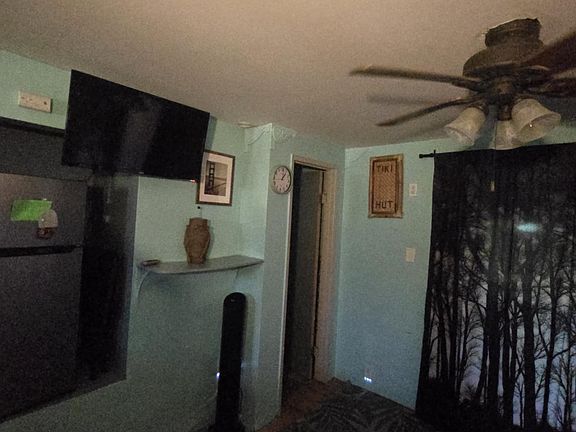 Refrigerator, sealing fan , floor fan and smart TV all included for your comfort