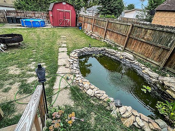 Backyard/pond