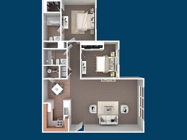 Delaware Crossing Apartments — Photo 25