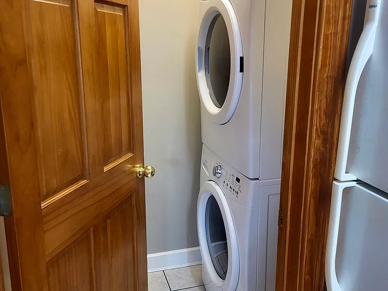 Full-size washer and dryer