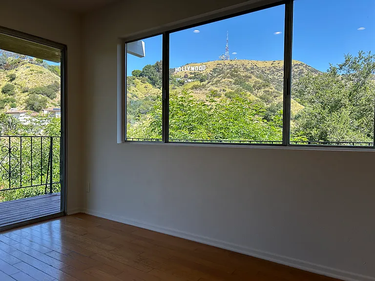 View from the open area on entry level.