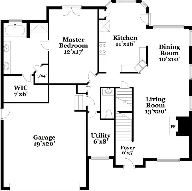3 bed, 2.5 bath, 1810 sqft, $2,095 — Photo 3