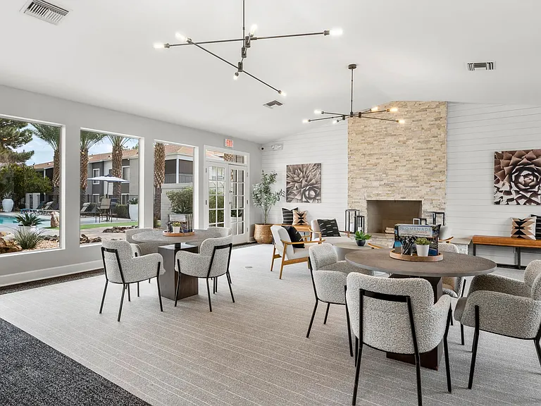 Discover joy with enchanting pool vistas in our sophisticated community havena sanctuary for connection with our outstanding staff and neighbors, providing solace from the Arizona sun.