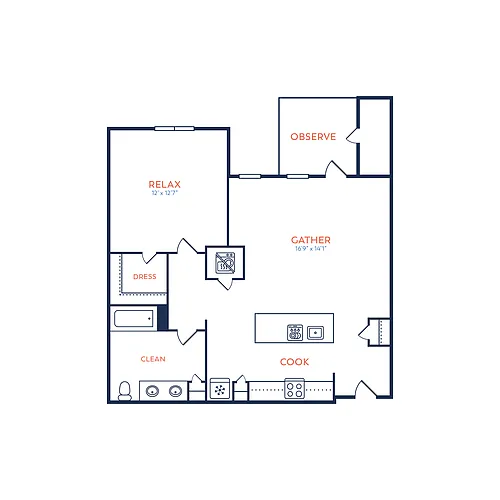Floor plan Maple