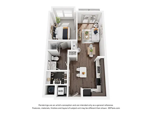 Floor plan A1c